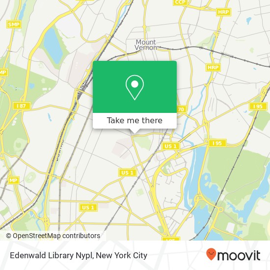Edenwald Library Nypl map