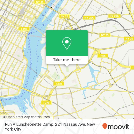 Run A Luncheonette Camp, 221 Nassau Ave map