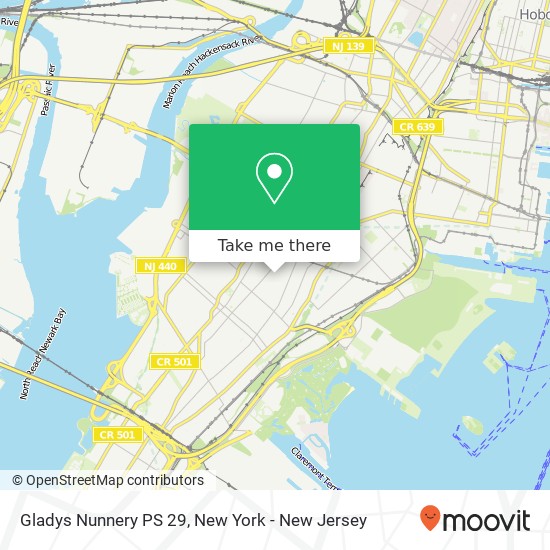 Mapa de Gladys Nunnery PS 29