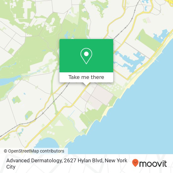 Advanced Dermatology, 2627 Hylan Blvd map