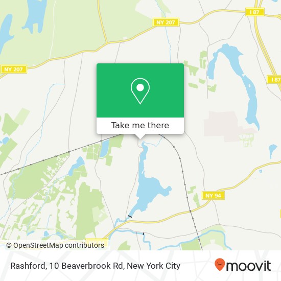 Rashford, 10 Beaverbrook Rd map