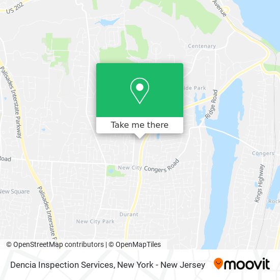 Dencia Inspection Services map