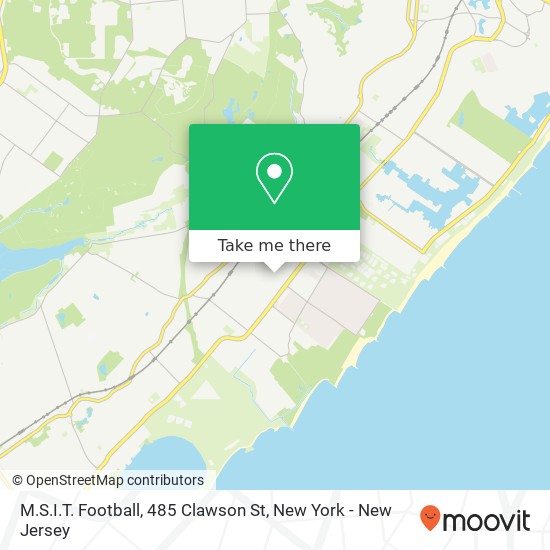 M.S.I.T. Football, 485 Clawson St map
