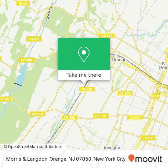 Morris & Langdon, Orange, NJ 07050 map