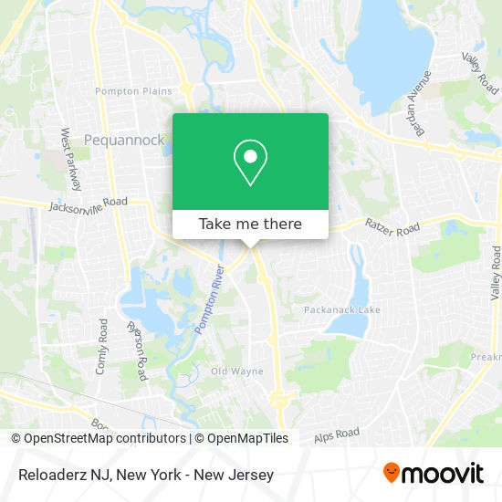 Mapa de Reloaderz NJ