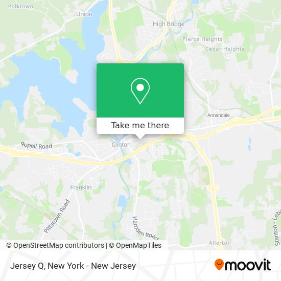 Mapa de Jersey Q