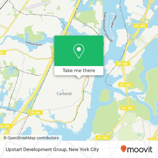 Mapa de Upstart Development Group