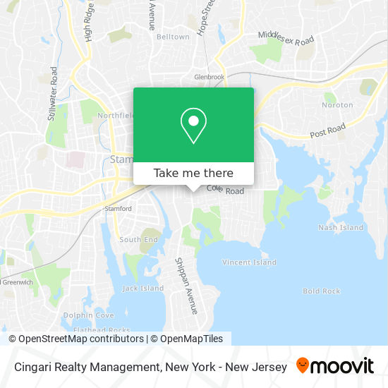 Cingari Realty Management map