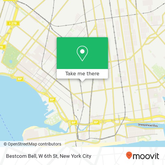 Bestcom Bell, W 6th St map