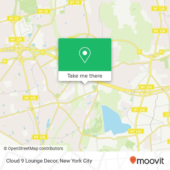 Cloud 9 Lounge Decor map