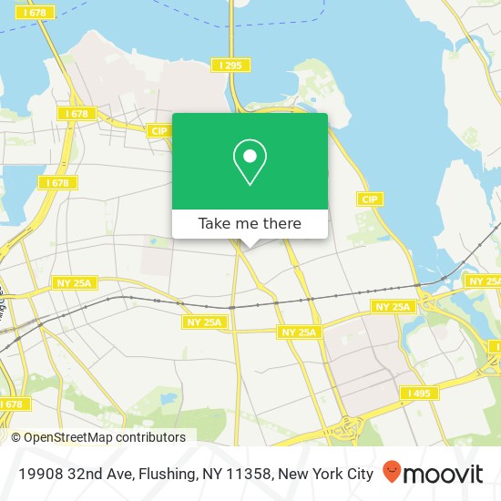 19908 32nd Ave, Flushing, NY 11358 map