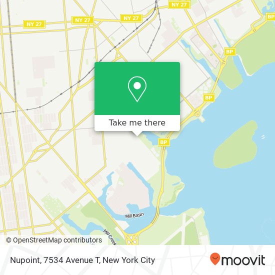 Nupoint, 7534 Avenue T map