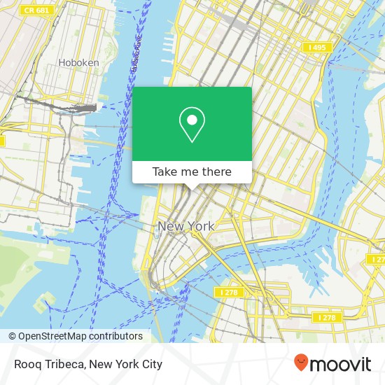 Rooq Tribeca map