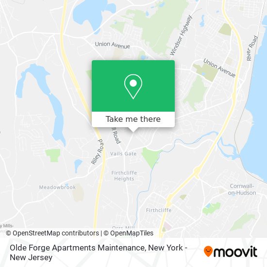Olde Forge Apartments Maintenance map