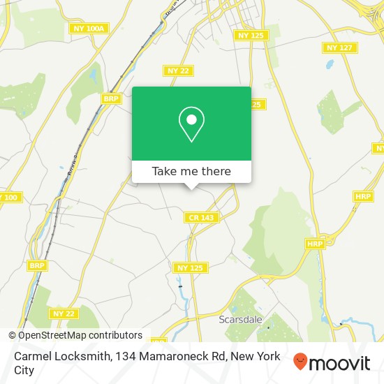 Carmel Locksmith, 134 Mamaroneck Rd map