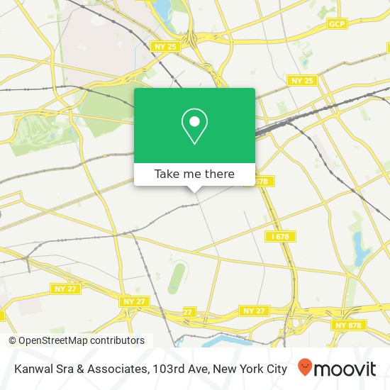 Kanwal Sra & Associates, 103rd Ave map