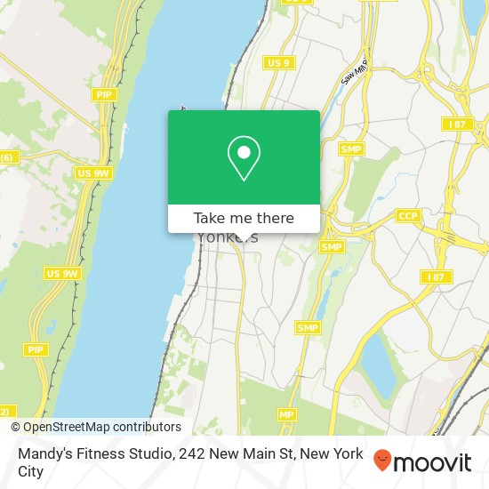 Mandy's Fitness Studio, 242 New Main St map