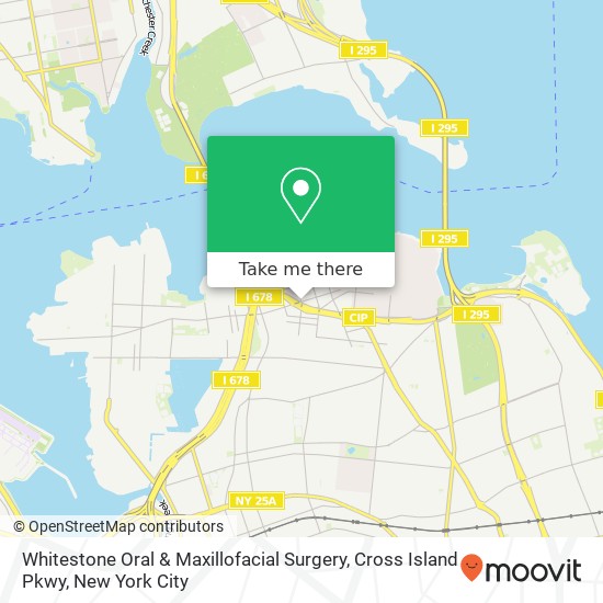 Whitestone Oral & Maxillofacial Surgery, Cross Island Pkwy map