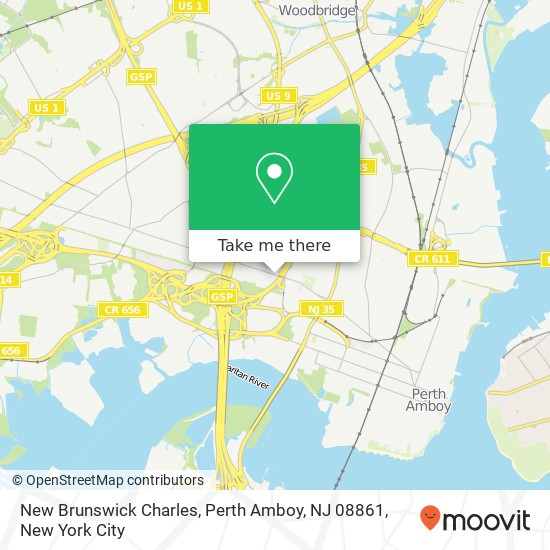 New Brunswick Charles, Perth Amboy, NJ 08861 map