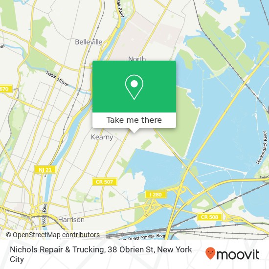 Nichols Repair & Trucking, 38 Obrien St map