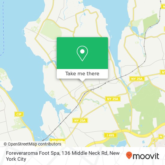 Foreveraroma Foot Spa, 136 Middle Neck Rd map