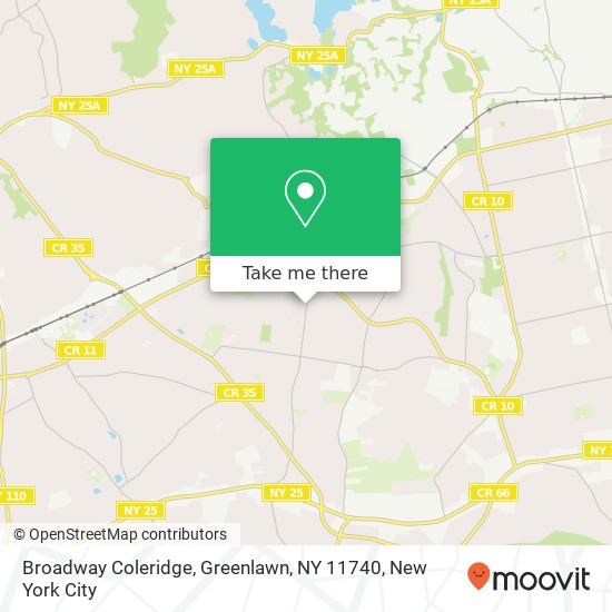 Broadway Coleridge, Greenlawn, NY 11740 map