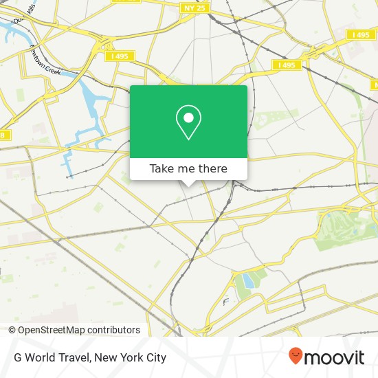 G World Travel map