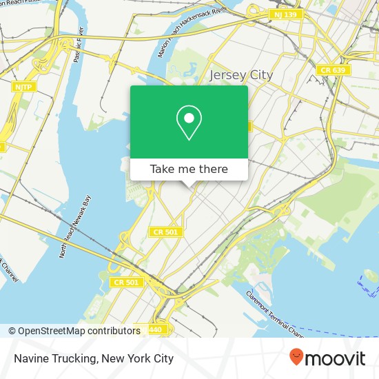 Mapa de Navine Trucking