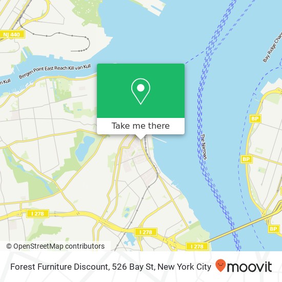 Forest Furniture Discount, 526 Bay St map