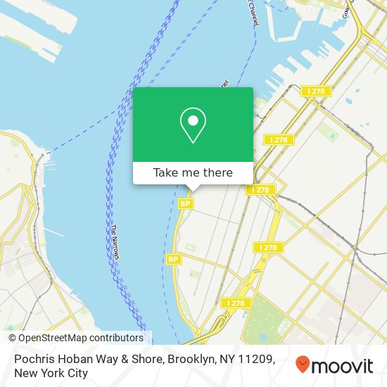 Pochris Hoban Way & Shore, Brooklyn, NY 11209 map