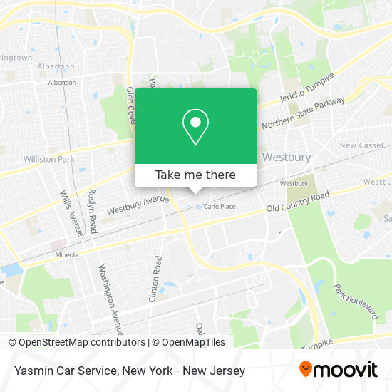 Mapa de Yasmin Car Service