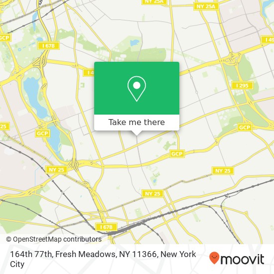 164th 77th, Fresh Meadows, NY 11366 map