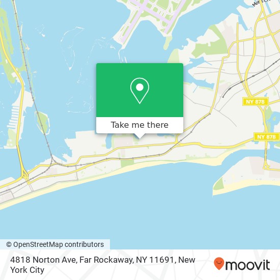 4818 Norton Ave, Far Rockaway, NY 11691 map
