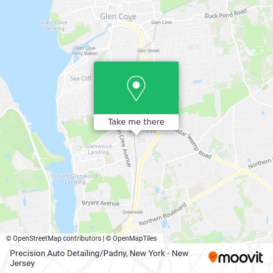 Precision Auto Detailing/Padny map