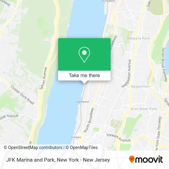 JFK Marina and Park map