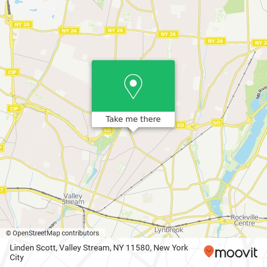 Linden Scott, Valley Stream, NY 11580 map