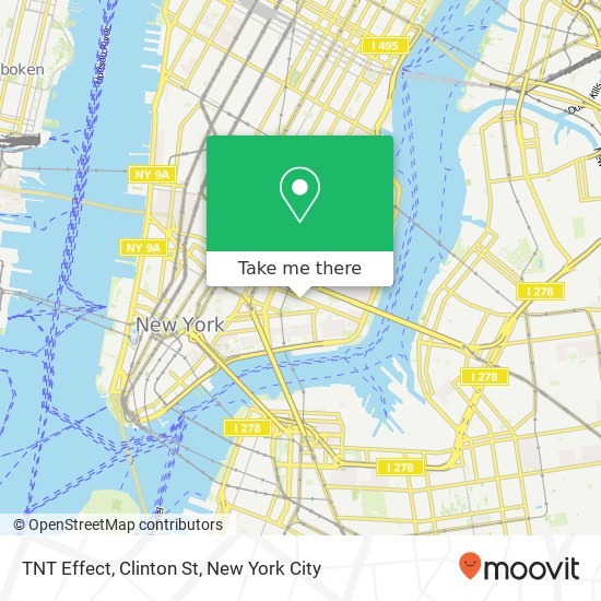 Mapa de TNT Effect, Clinton St