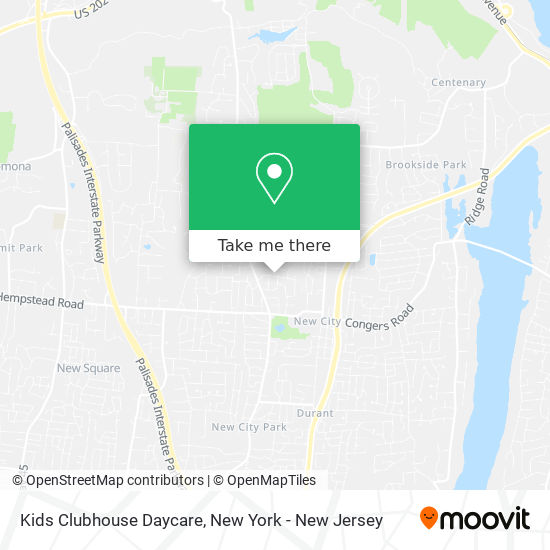 Kids Clubhouse Daycare map