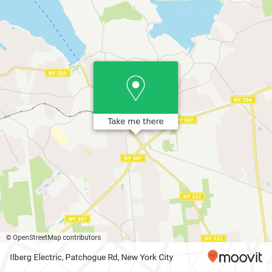 Mapa de Ilberg Electric, Patchogue Rd