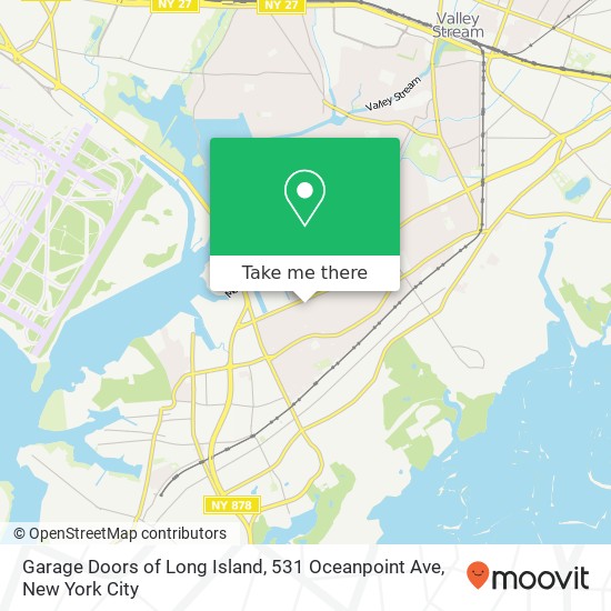 Mapa de Garage Doors of Long Island, 531 Oceanpoint Ave