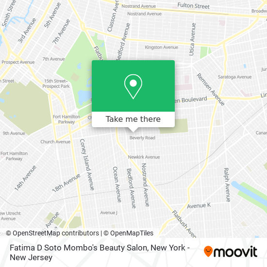 Fatima D Soto Mombo's Beauty Salon map