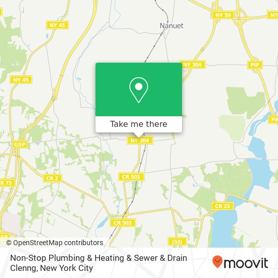 Mapa de Non-Stop Plumbing & Heating & Sewer & Drain Clenng