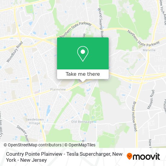 Country Pointe Plainview - Tesla Supercharger map