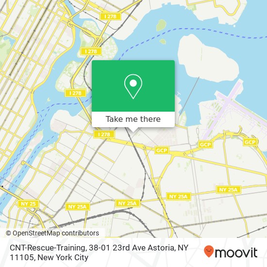 Mapa de CNT-Rescue-Training, 38-01 23rd Ave Astoria, NY 11105