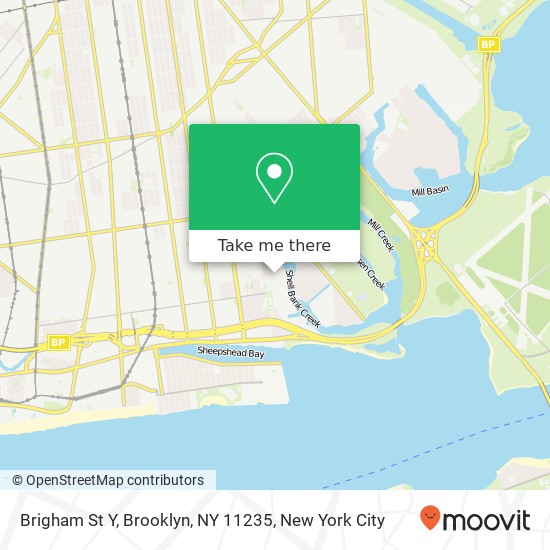 Mapa de Brigham St Y, Brooklyn, NY 11235