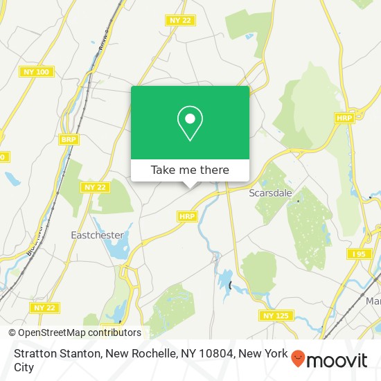 Mapa de Stratton Stanton, New Rochelle, NY 10804