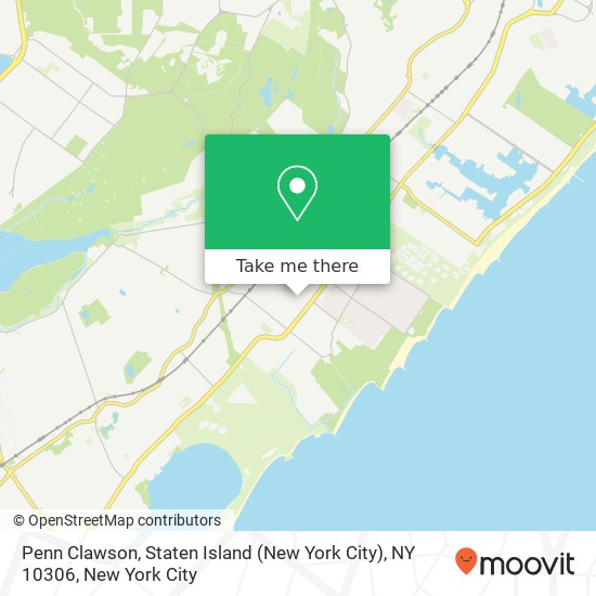 Penn Clawson, Staten Island (New York City), NY 10306 map