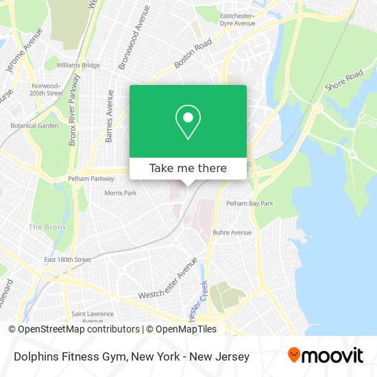 Dolphins Fitness Gym map