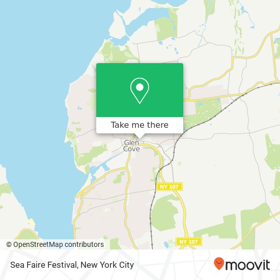 Sea Faire Festival map