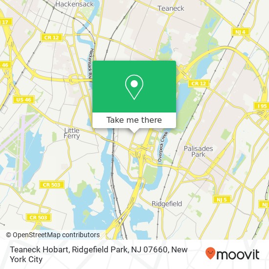 Teaneck Hobart, Ridgefield Park, NJ 07660 map